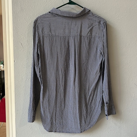 Equipment Femme Monochrome Patterned Blouse - Picture 3 of 4